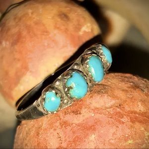 Sterling silver & turquoise ring
